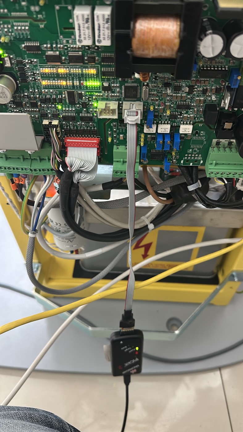Diagnóstico de placa de control electrónico