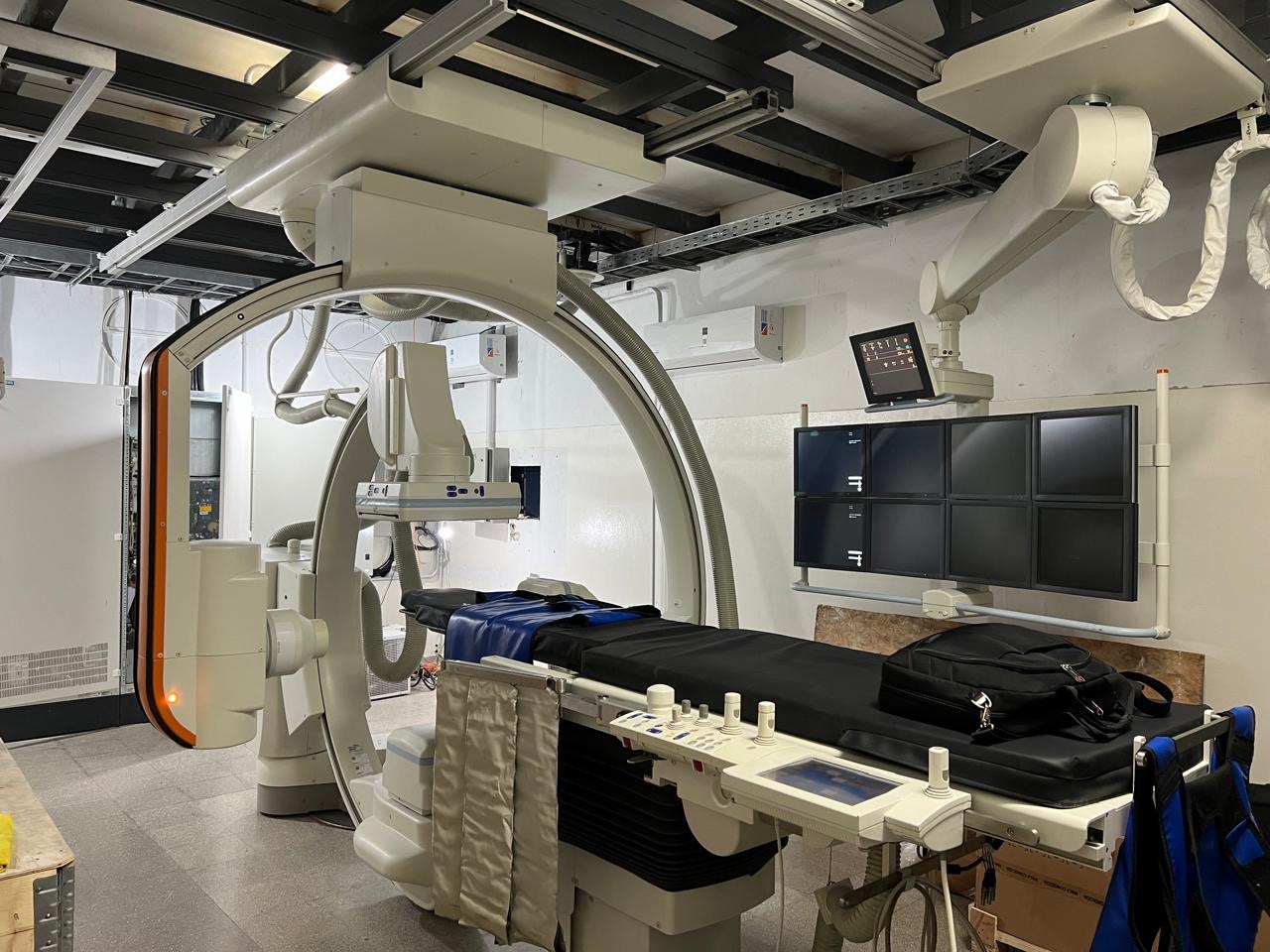 Sala de hemodinamia instalada por CVZ